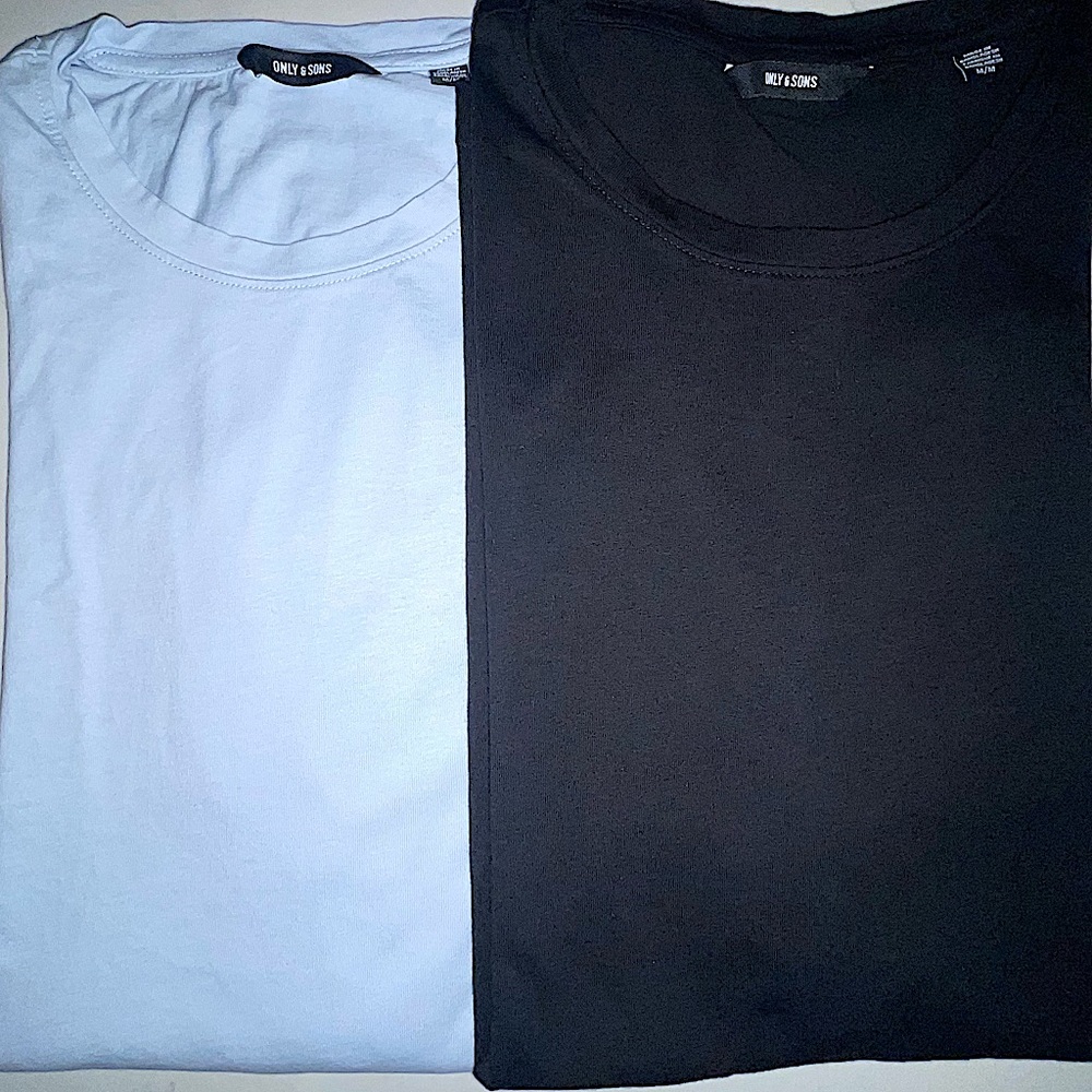 ONLY & SONS Curved Hem T-Shirt ( Bundle )